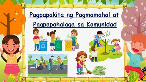 Pagmamahal at pagpapahalaga sa bansa .